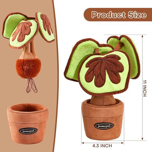 Begonia Flower Plush, Stuffed Plant Plush, Poseable Flower Plant Toys with Flowerpot, Bendable Flower Branches, Indoor Decoration in Saudi Arabia