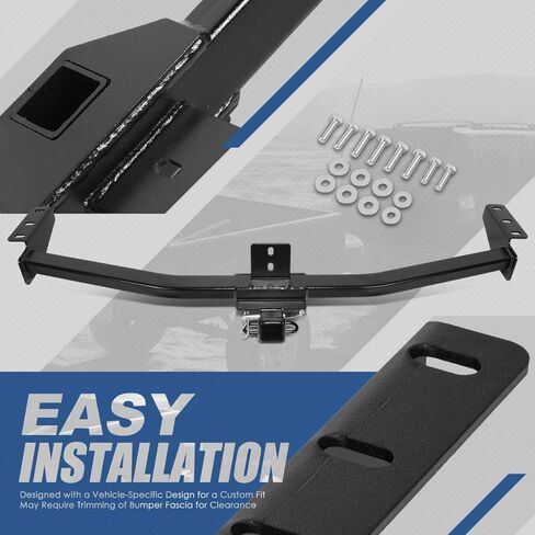 Auto Dynasty 2 Inches Class 3 Trailer Hitch Receiver Compatible with Acura MDX Honda Pilot 01-08 in Saudi Arabia