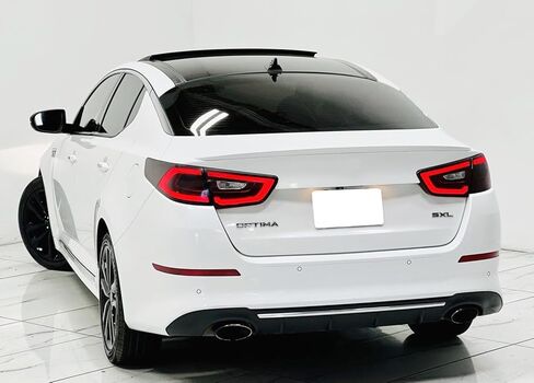 iJDMTOY OE-Spec استبدال عاكس المصد الخلفي للعدسة الحمراء متوافق مع Kia 2014-2015 Optima K5 LX EX SX SXL، مجموعة OE-Spec LH RH in Kuwait