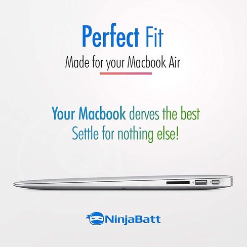 NinjaBatt A1713 A1708 Replacement Battery for MacBook Pro 13-inch A1708 (Late 2016,Mid 2017 Years) - [4781mAh/54.5Wh/11.4V ] in Kuwait