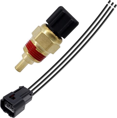 HiSport 39220-38030 Engine Coolant Temperature Sensor with Connector Pigtail Harness Compatible with Hyundai Kia Genesis Genuine Engine 1995-2023 Accent Elantra Sonata Tiburon Tucson Forte Rio Rondo in Saudi Arabia