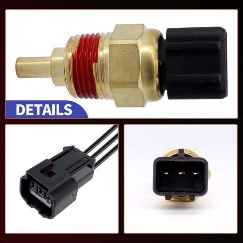 HiSport 39220-38030 Engine Coolant Temperature Sensor with Connector Pigtail Harness Compatible with Hyundai Kia Genesis Genuine Engine 1995-2023 Accent Elantra Sonata Tiburon Tucson Forte Rio Rondo in Saudi Arabia