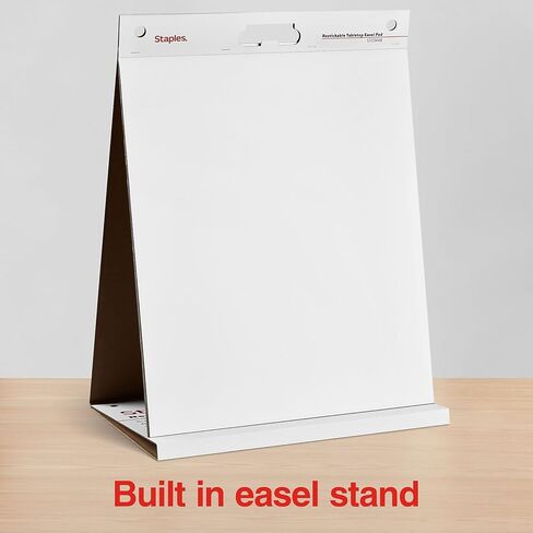Staples 958103 Stickies Easel Pads 25-Inch X 30-Inch White 30 Sheets/Pad 2 Pads/Ct in Kuwait