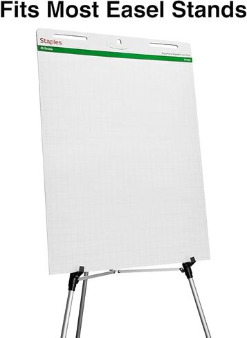 Staples 958102 Stickies Tabletop Easel Pad 20-Inch X 23-Inch White 20 Sheets/Pad (23448) in Kuwait