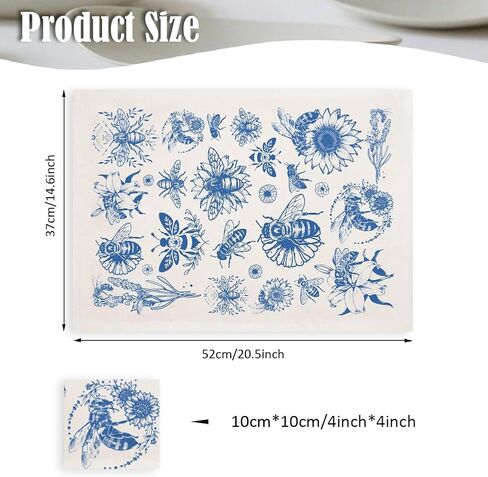 SUPERDANT 5PCS Cartoon Cats Underglaze Paper Transfer Line Cat Transfer Paper for Clay Ceramic Porcelain Under Glaze Transfers for Pottery Enamel Decals Blue Underglaze Decal Papers Handcrafted Gifts in Saudi Arabia