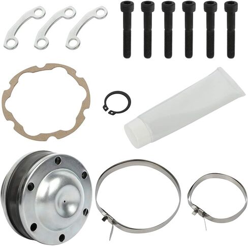 SCITOO Propeller Shaft CV Joint Rebuild kit fits for Jeep Liberty Grand Cherokee 2.4L 3.7L 2.8L 4.0L 5.7L 6.1L 4.7L 2002-2007 1999-2006 Front in Saudi Arabia