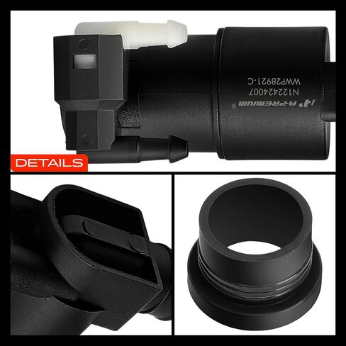 A-Premium Front Windshield Washer Pump Compatible with Nissan Armada 2005-2015 in Saudi Arabia