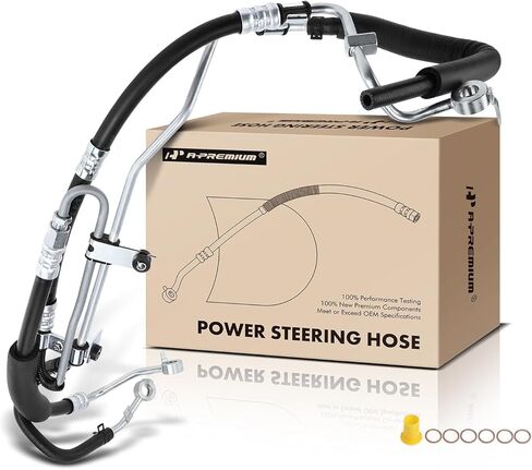 A-Premium Power Steering Hose Pressure & Return Hose Line Assembly Compatible with Lexus 2001-2006 LS430 V8 4.3L in Saudi Arabia