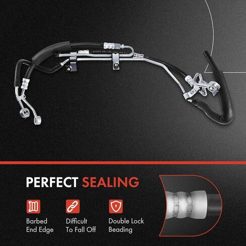 A-Premium Power Steering Hose Pressure & Return Hose Line Assembly Compatible with Lexus 2001-2006 LS430 V8 4.3L in Saudi Arabia