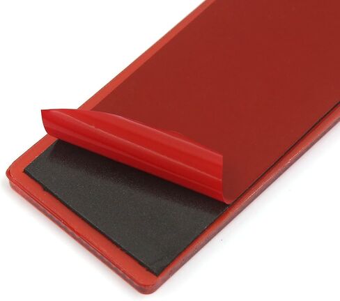 Generic Car Trailer Red Plastic Reflective Plate Sticky Reflector 145mm x 50mm 15PCS in Saudi Arabia