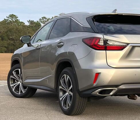 iJDMTOY تصميم مزدوج الطبقة عدسات حمراء عاكسة للمصد الخلفي متوافقة مع Lexus 2015-2019 RX350 RX450h، مجموعة OE-Spec LH RH in Kuwait
