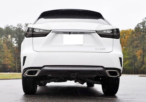 iJDMTOY تصميم مزدوج الطبقة عدسات حمراء عاكسة للمصد الخلفي متوافقة مع Lexus 2015-2019 RX350 RX450h، مجموعة OE-Spec LH RH in Kuwait