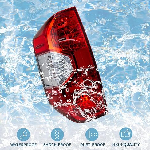 مجموعة مصابيح LED الخلفية من VPIMOZO متوافقة مع 2014-2021 2014 2015 2016 2017 2018 2019 2020 2021 Toyota Tundra غطاء خلفي خلفي بدون لمبة يستبدل TO2801193 (جانب السائق والراكب) in Kuwait