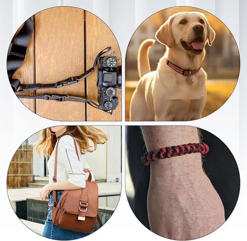 30 Pack Paracord Clips 3/8, 5/8, and 13/16 inch Curved Paracord Bracelet Clip Side Release Plastic Buckles Paracords Bracelet Buckles forBracelets Dog Collar Buckle DIY Craft Accessories in Saudi Arabia