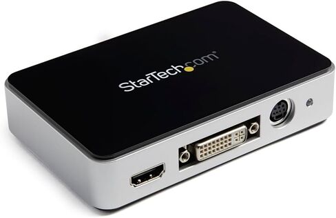 StarTech.com HDMI to USB C Video Capture Device 1080p 60fps - UVC - External USB 3.0 Type-C Capture/Live Streaming - HDMI Audio/Video Recorder Adapter - comp with USB-C/USB-A/Thunderbolt 3 (UVCHDCAP) in Saudi Arabia