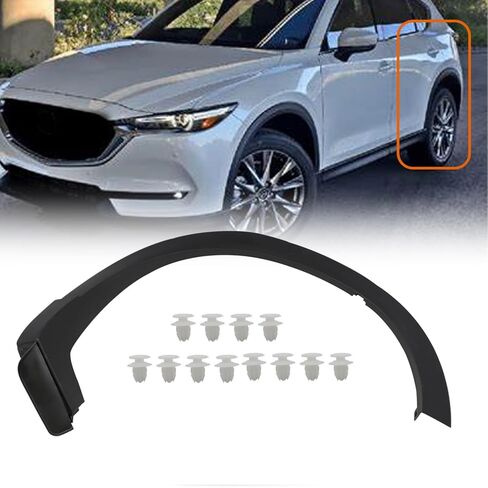 العجلة الخلفية اليسرى قوس حاجز مضيئة صب الكسوة متوافق مع CX-9 2016-2023 جانب السائق TK48-51-W60 in Saudi Arabia