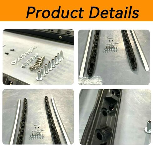 US Stock Roof Rack Fits for Acura MDX 2014 2015 2016 2017 2018 2019 2020 2021 Luggage Cargo Roof Rack Rails Side Bars 2pcs,Silver in Saudi Arabia