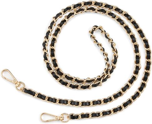 حزام سلسلة محفظة 47 بوصة، حزام محفظة من جلد البولي يوريثان، سلاسل حقيبة كروس، حزام بديل لمحفظة DIY، حقيبة يد in Kuwait