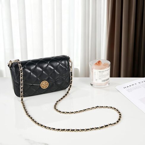 حزام سلسلة محفظة 47 بوصة، حزام محفظة من جلد البولي يوريثان، سلاسل حقيبة كروس، حزام بديل لمحفظة DIY، حقيبة يد in Kuwait