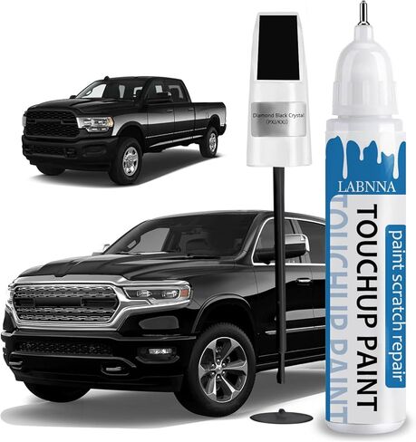 Diamond Black Crystal(PXJ/KXJ) Touch Up Paint for Dodge-Exact Match 2 in 1 touchup Paint Pen for Chips and Nicks Repair Car Paint Scratch Repair Kit in Kuwait