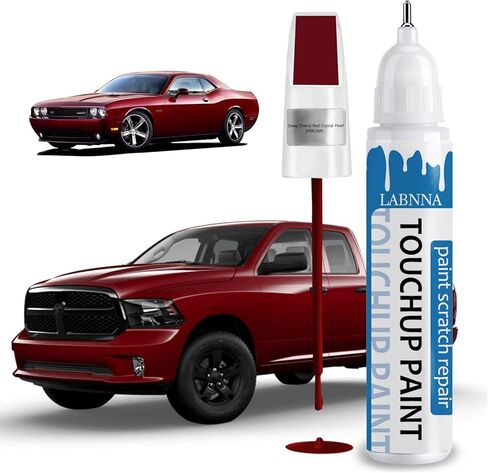 Diamond Black Crystal(PXJ/KXJ) Touch Up Paint for Dodge-Exact Match 2 in 1 touchup Paint Pen for Chips and Nicks Repair Car Paint Scratch Repair Kit in Kuwait