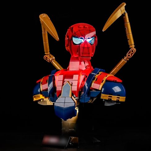 ضوء LED لمجموعة Lego 76191 Marvel Infinity Gauntlet، مجموعة إضاءة متوافقة مع نموذج مكعبات البناء Lego 76191، غير متضمنة مجموعة النموذج in Saudi Arabia