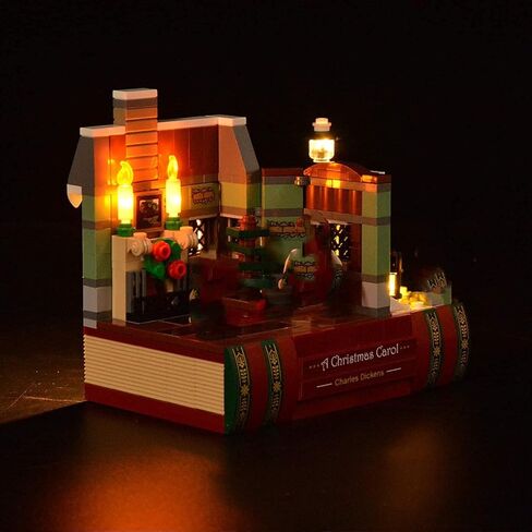 مجموعة إضاءة LED متوافقة مع Lego 40410، مجموعة إضاءة البناء لنموذج مكعبات البناء (تشارلز ديكنز a Christmas Carol Tribute). (مجموعة إضاءة LED فقط) in Kuwait