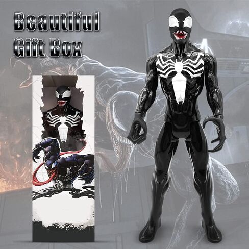 lasama Action Figures, 12 Inch Collectible Figures Toys for Boys Characters Toys Prefect Gift for Christmas, Thanksgiving Day, Birthday, Children’s Day for Kids (Black) in Saudi Arabia
