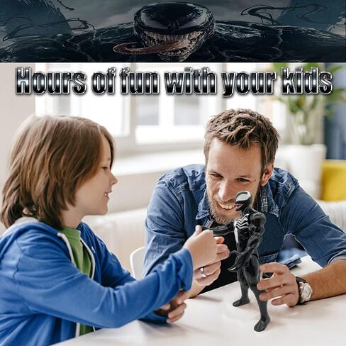 lasama Action Figures, 12 Inch Collectible Figures Toys for Boys Characters Toys Prefect Gift for Christmas, Thanksgiving Day, Birthday, Children’s Day for Kids (Black) in Saudi Arabia