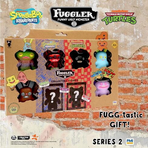 مجموعة Fuggler 2 مجسمات قابلة للجمع، صندوق نافذة مكون من 8 قطع | مجموعة ألعاب غامضة مع شخصيات مخفية، وأشكال مطاردة نادرة، ومنمنمات مخيفة، وتصميمات مزعجة، وتشكيلات قابلة للتحصيل من A إلى F (تشكيلة A) in Saudi Arabia