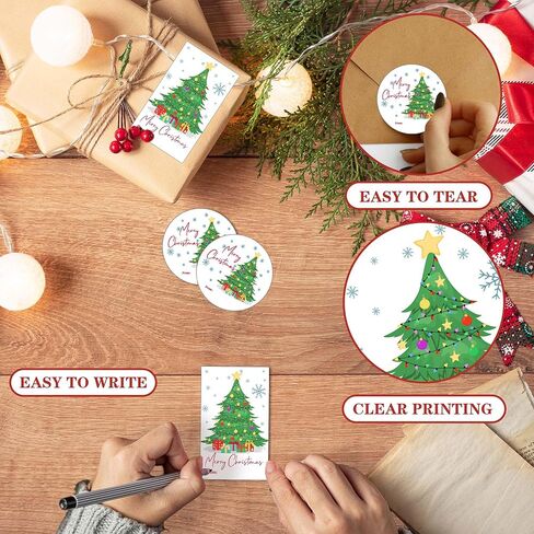 North Pole Christmas Gift Labels, Special Delivery Christmas Gift Stickers for Envelopes Goodie Bags Boxes, 20 Round and 20 Rectangular Labels, Wrapping Party Supplies and Favors-A18 in Saudi Arabia