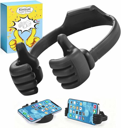 Thumbs Up Cell Phone Holder for Desk, Universal Flexible Cell Phone Stand for Tablet Holder, Cellphone Holder Smartphone Stand Holder for iPhone iPad Samsung and More (Purple) in Kuwait