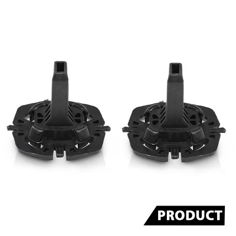 LQI Radiator Fastening Element Clip 2pcs Fit BMW 17118482944, 17118619382, Compatible Auto Fastener Clip Accessories in Saudi Arabia