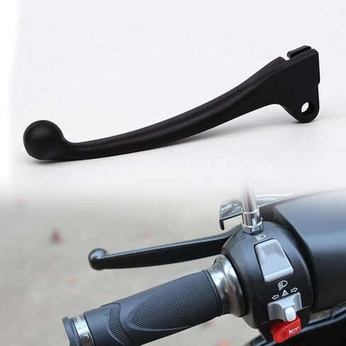 Black Left Side Brake Lever Disc System Fit for Chinese GY6 50cc 125cc 150cc 139QMB 157Q Roketa Jonway Taotao Chinese Scooter Moped Parts in Saudi Arabia