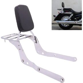 Passenger Sissy Bar with Luggage Rack Rear Backrest for Honda Shadow Aero 750 VT750C 2004-2025, Black in Kuwait