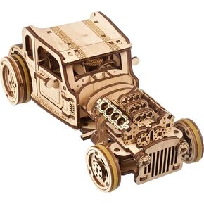 UGEARS Wooden 3D Puzzles for Adults - Pickup Lumberjack Model Car Kits 3D Puzzle Adult Crafts - Wooden Puzzles for Adults Mechanical Truck Puzzle Model Kit - Retro Chevrolet 3100 Inspired - 460 Pcs in Kuwait