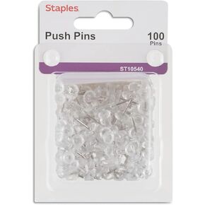 Staples Push Pins Assorted Colors 500/Tub in Kuwait