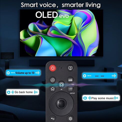 Magic Remote Compatible for LG Smart TV,Universal Replacement Magic Control for 2023 to 2019 LG TV,Compatible AN-MR23GA/23GN,AN-MR22GA/22GN,AN-MR21GA,for UHD OLED QNED NanoCell 4K 8K Models in Saudi Arabia
