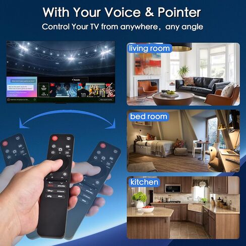 Magic Remote Compatible for LG Smart TV,Universal Replacement Magic Control for 2023 to 2019 LG TV,Compatible AN-MR23GA/23GN,AN-MR22GA/22GN,AN-MR21GA,for UHD OLED QNED NanoCell 4K 8K Models in Saudi Arabia