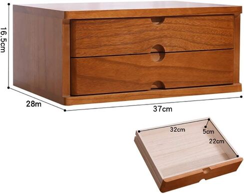Desktop Storage Box With Drawers - Desktop File Cabinet Organizers, With Drawers Desktop File Cabinet, Multilayer Desktop Organizer Storage Box, For Monitor Stand/Printer Platform ( 4 Drawer) in Saudi Arabia