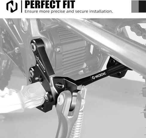 NICECNC مجموعة دعامة دعم أوتاد القدم الأرجوانية المتوافقة مع Surron Light bee X Light Bee S Light Bee L1E المتوافقة مع Segway X160/ X260 انظر الإعداد in Saudi Arabia