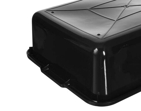 4-Pack Commercial Bus Tubs 8L, White Plastic Bus Box/Tote, Bus Wash Dish Basin Pans in Kuwait