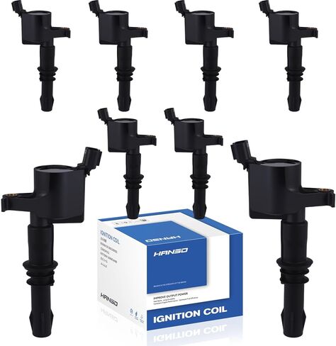 FD508 Set of 8 Ignition Coil Compatible with Ford Lincoln Expedition Explorer F-150 Super Duty Mustang Mountaineer 4.6l 5.4l 2005 2006 2007 2008 Replacement for DG511 C1541 in Saudi Arabia