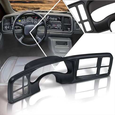 Cluster Gauge Instrument Panel Bezel Compatible with 99-02 Silverado/Sierra/Escalade/Yukon in Saudi Arabia