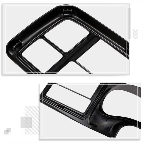 Cluster Gauge Instrument Panel Bezel Compatible with 99-02 Silverado/Sierra/Escalade/Yukon in Saudi Arabia