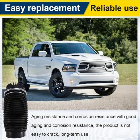 Spring Bag Compatible With Dodge Ram 1500 2013-2017 Rear Air Suspension Shock Absorber 68069813AA 4877136AB 4877136AA 68248948AA in Saudi Arabia