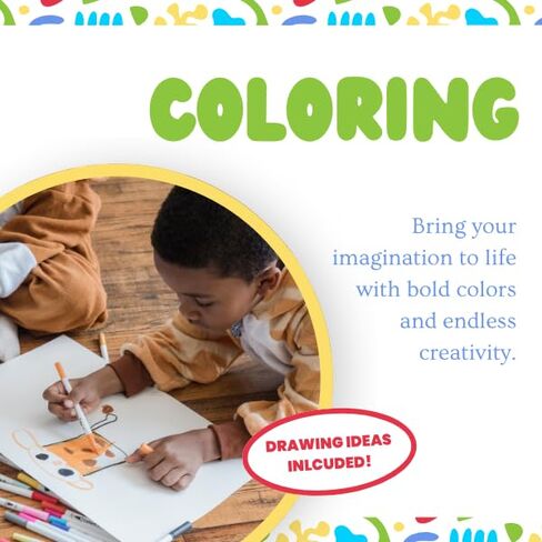 Tree House - 2 Pack - Kids Scribble Pad with Drawing Ideas – 12x9 Inches, 100 Pages Total – Fun Art Notebook for Creative Drawing, Coloring & Doodling in Saudi Arabia