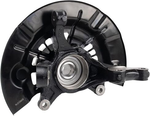 TRQ Front Complete Wheel Hub Bearing & Steering Knuckle Assembly LH Driver Side for 13-16 Toyota Avalon 698-397 WLK397 FW50 43212AA010 510063 in Saudi Arabia