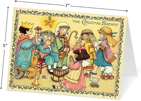 Current Classic Christmas Card Assortments - Holiday Greeting Cards, Set of 32, Large 5" x 7", Sentiments Inside, Envelopes Included in Saudi Arabia