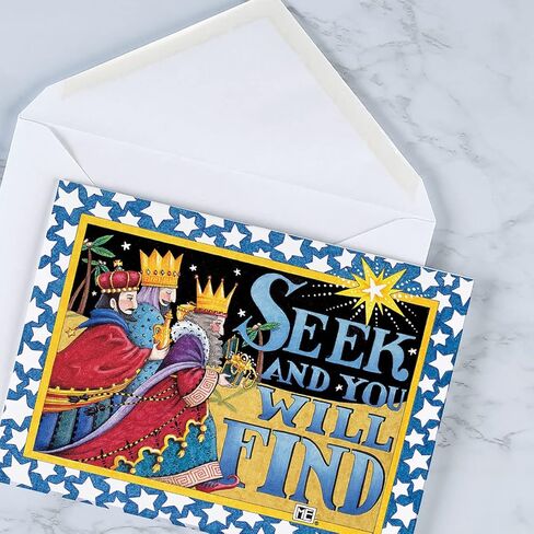 Current Classic Christmas Card Assortments - Holiday Greeting Cards, Set of 32, Large 5" x 7", Sentiments Inside, Envelopes Included in Saudi Arabia